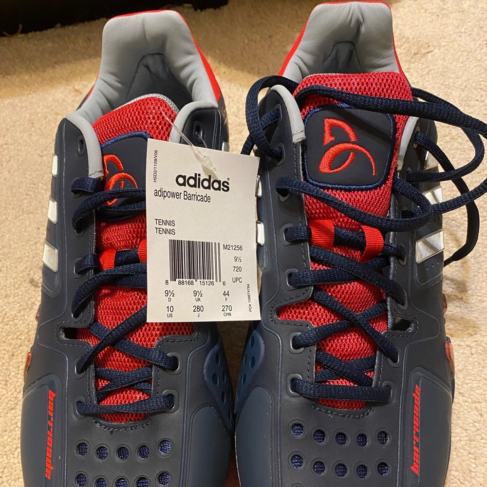 Adidas adipower Barricade men’s tennis shoe